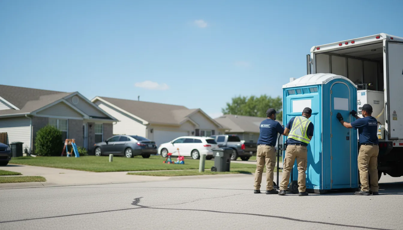 Standard Porta Potty Rentals in Columbia, MO near me